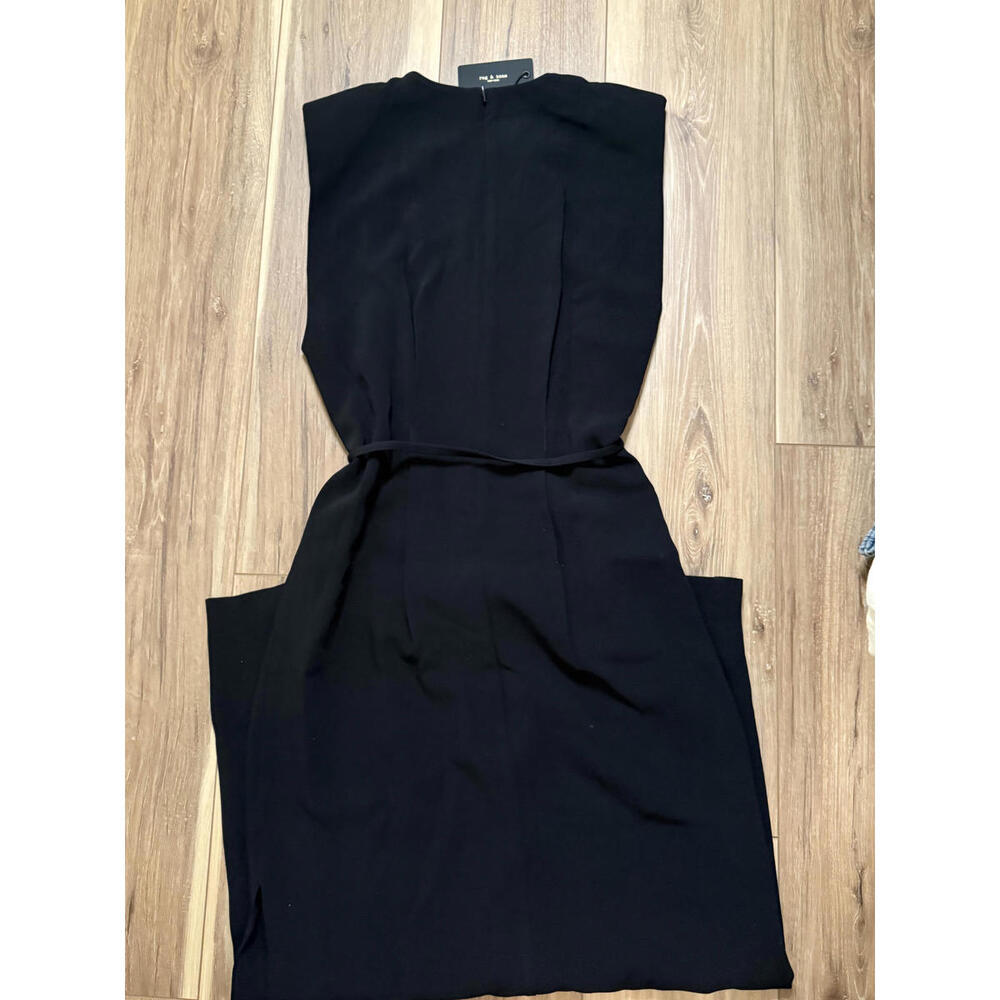 NWT!  rag & bone Moira Sleeveless Maxi Dress Black Size 6 - Picture 4 of 9